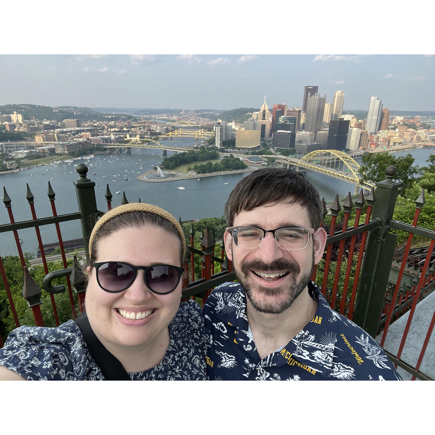 The top of the Duquesne Incline in Pittsburgh, Pennsylvania in June 2023.