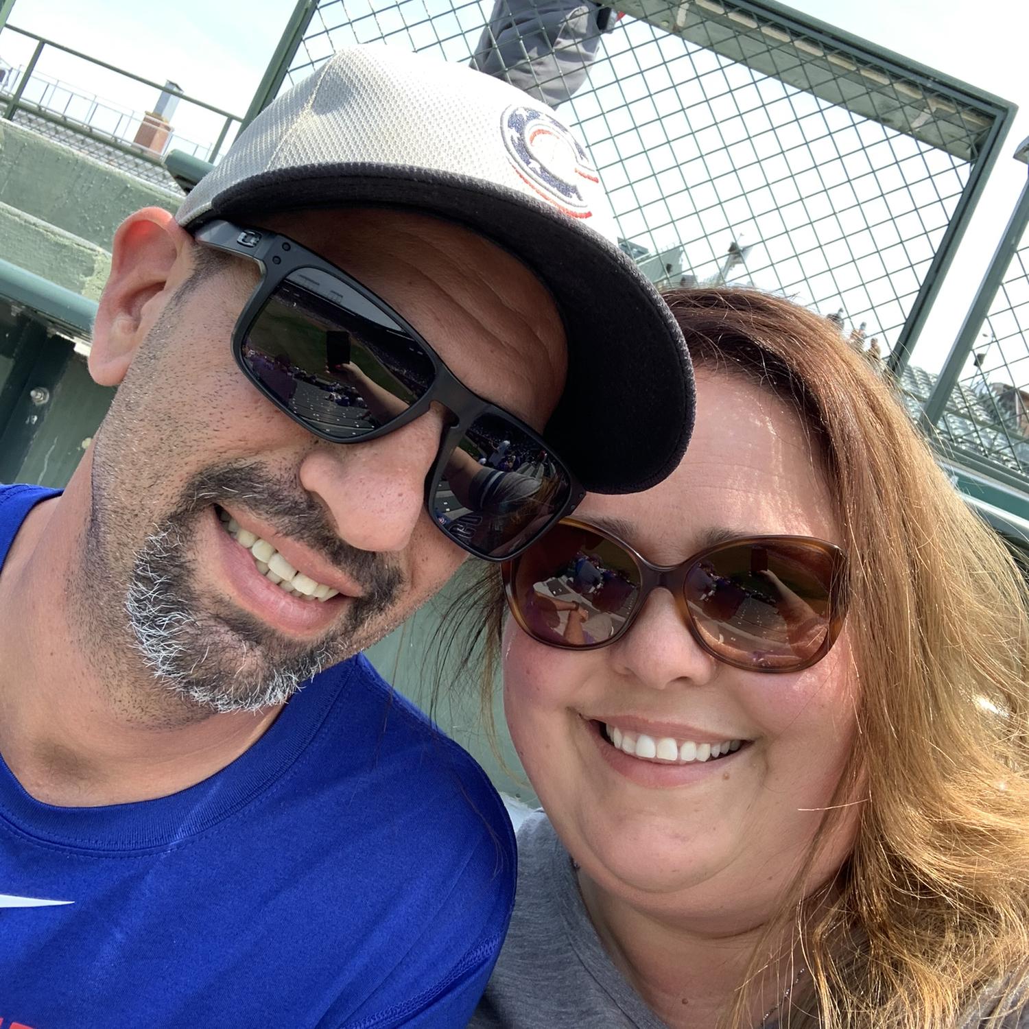Our 1st Cubs Game together.