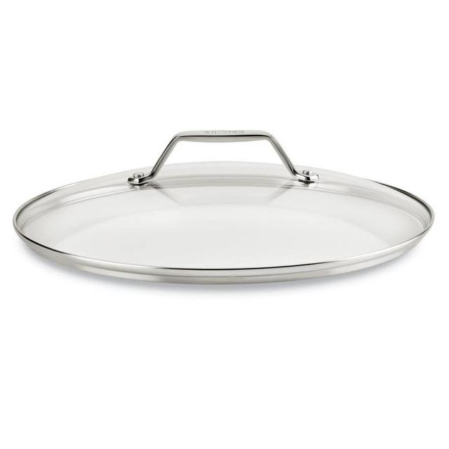 Essentials Nonstick Cookware, Glass Lid, 12 inch