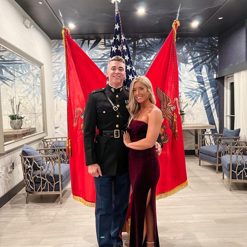 Our first Marine Birthday Ball together(Nov ‘21)