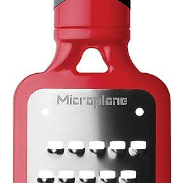 Microplane Home Series Cheese Grater (Extra Coarse, Red)