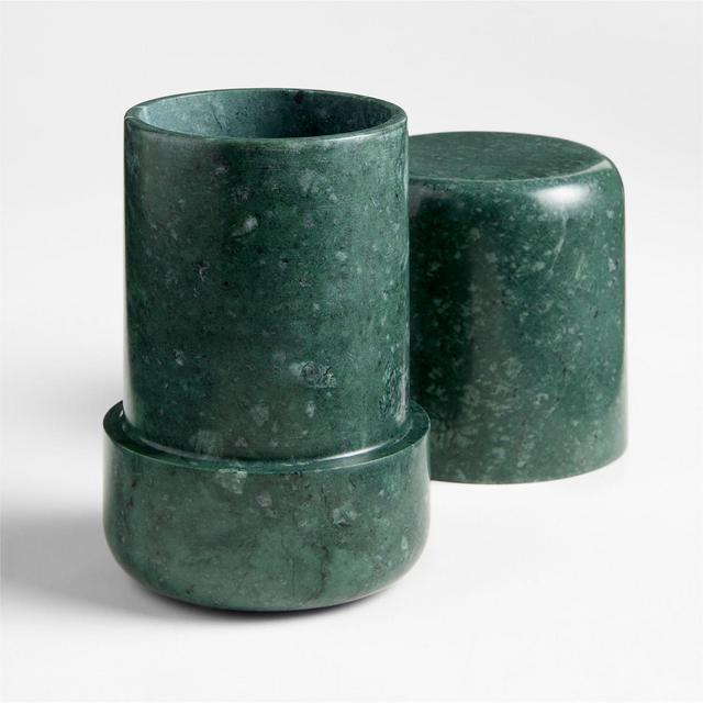 Geneve Green Marble Tea Canister by Daniel Humm