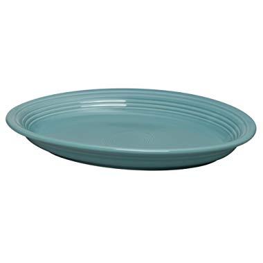 Fiesta 13-5/8-Inch Oval Platter, Turquoise