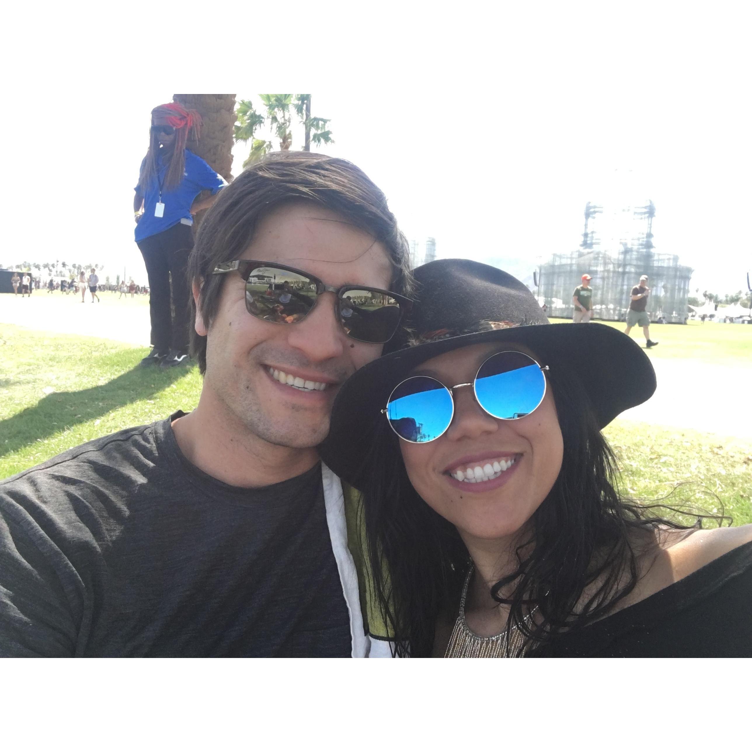 Coachella, where we became reacquainted.