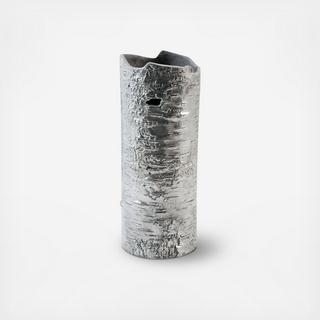 Polished Bark Vase