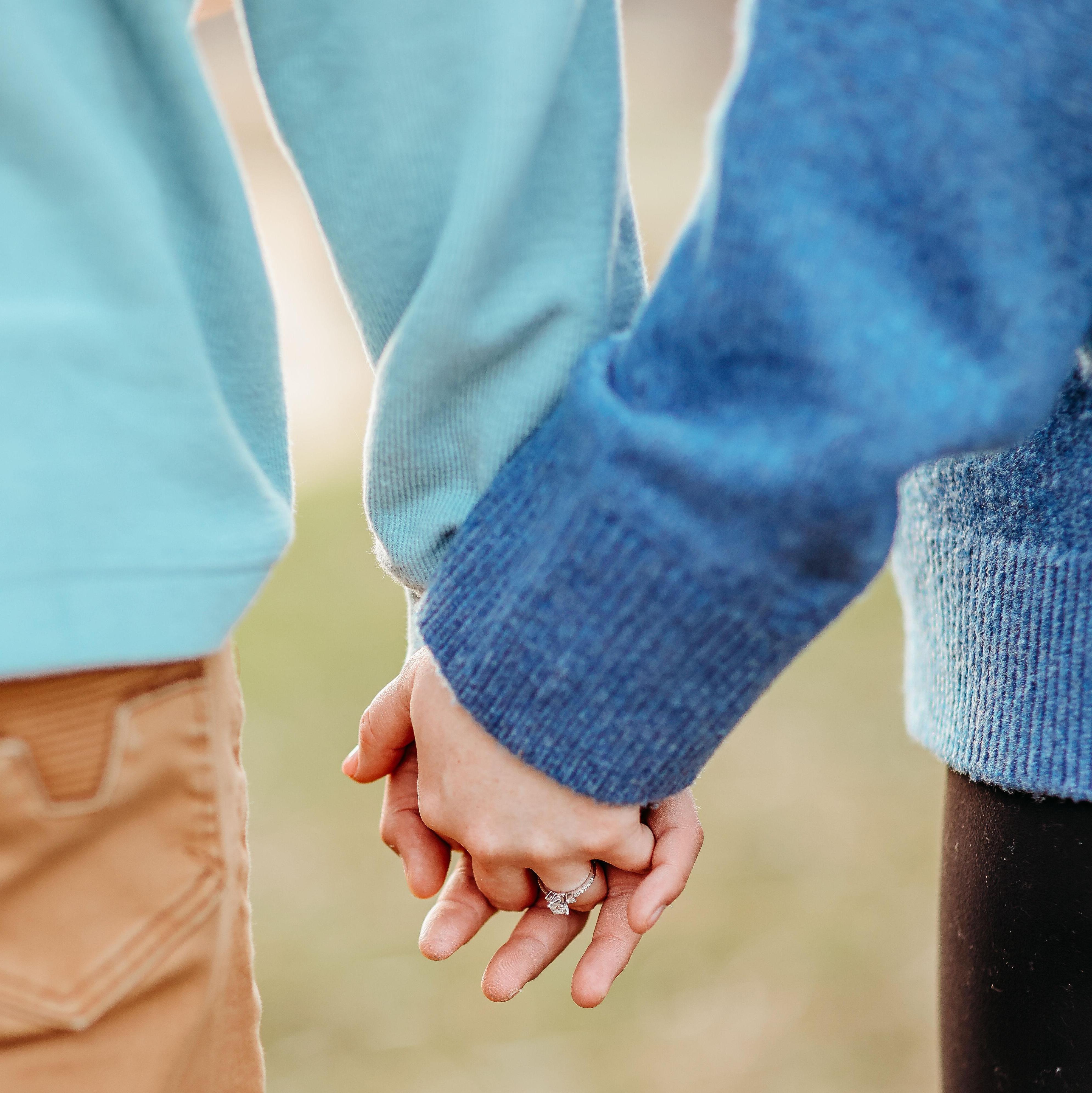 2024 - Over 1 year post-engagement, finally got around to getting our engagement photos done in the beautiful Downtown Frederick! We could not have been happier with the results :)