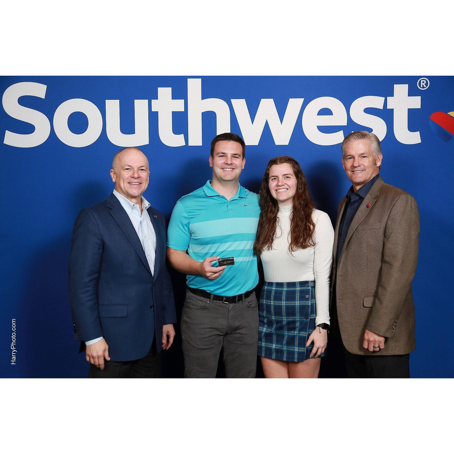 Southwest Airlines welcome dinner
