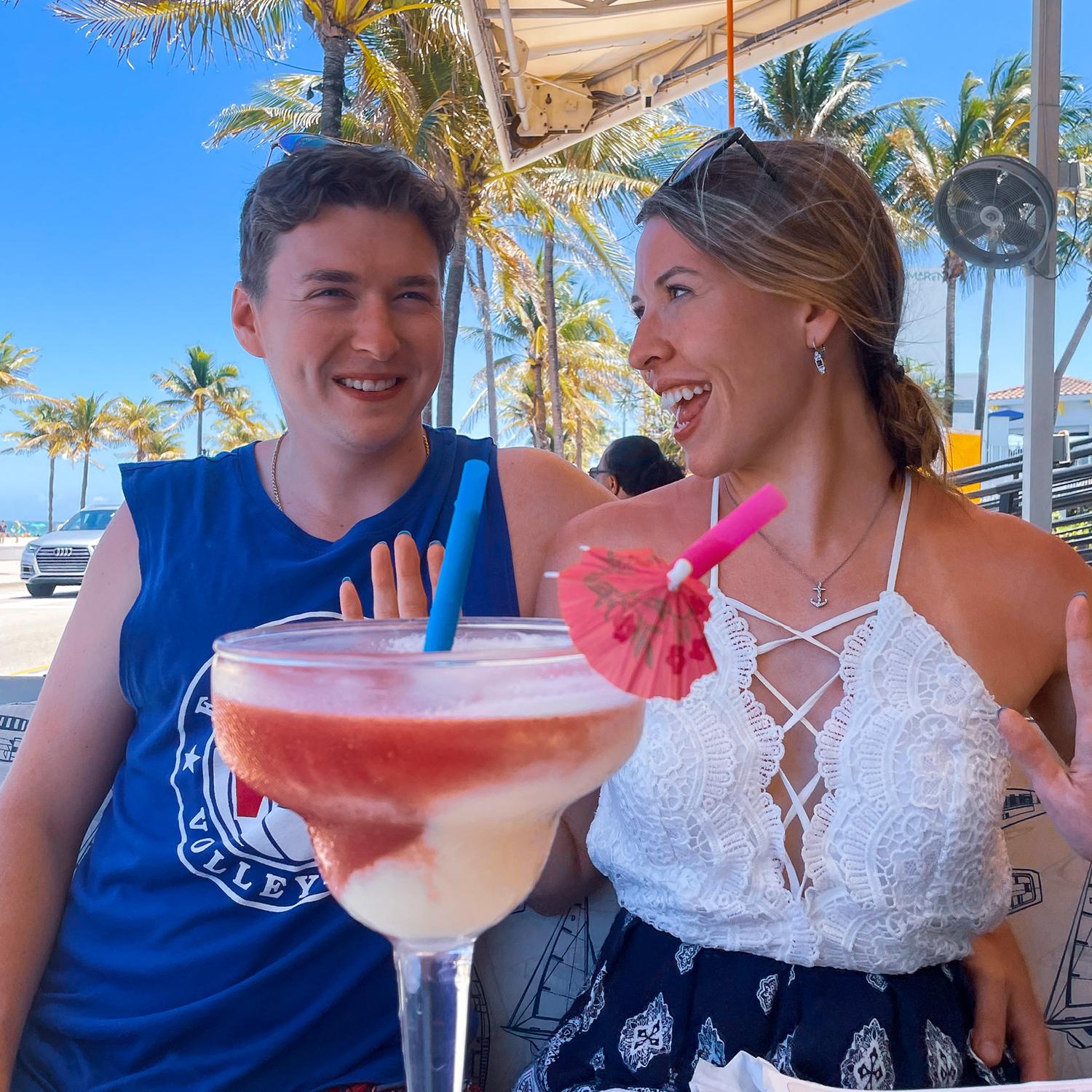 And Haley’s favorite: a two-for-one frozen margarita