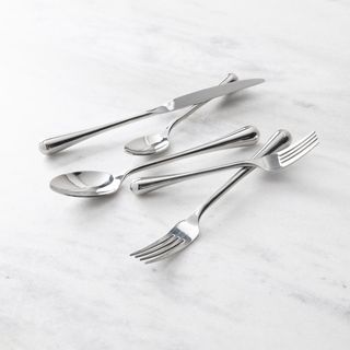 Mercurio Hallow Handle 5-Piece Flatware Set, Service for 1