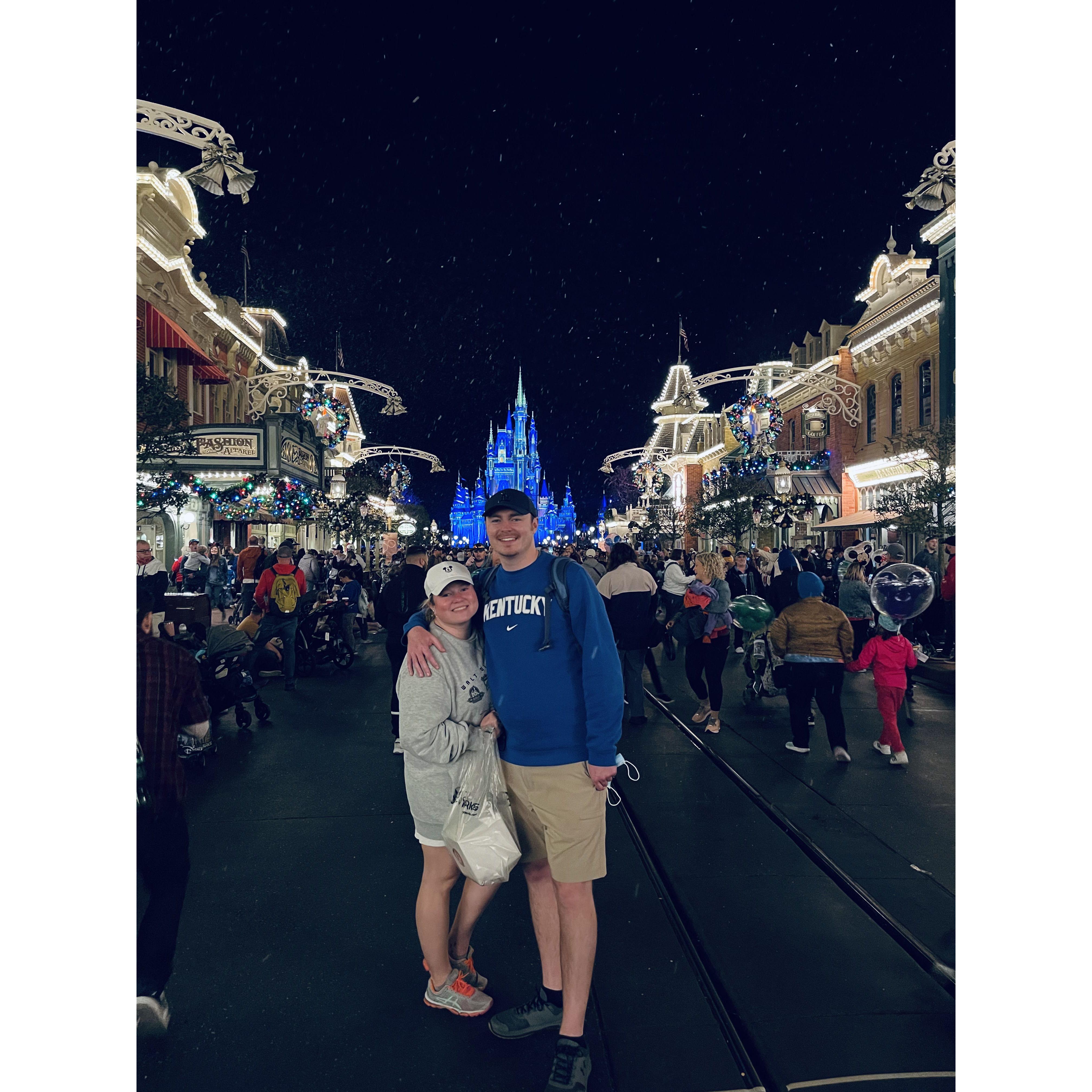 Our first trip to Disney.