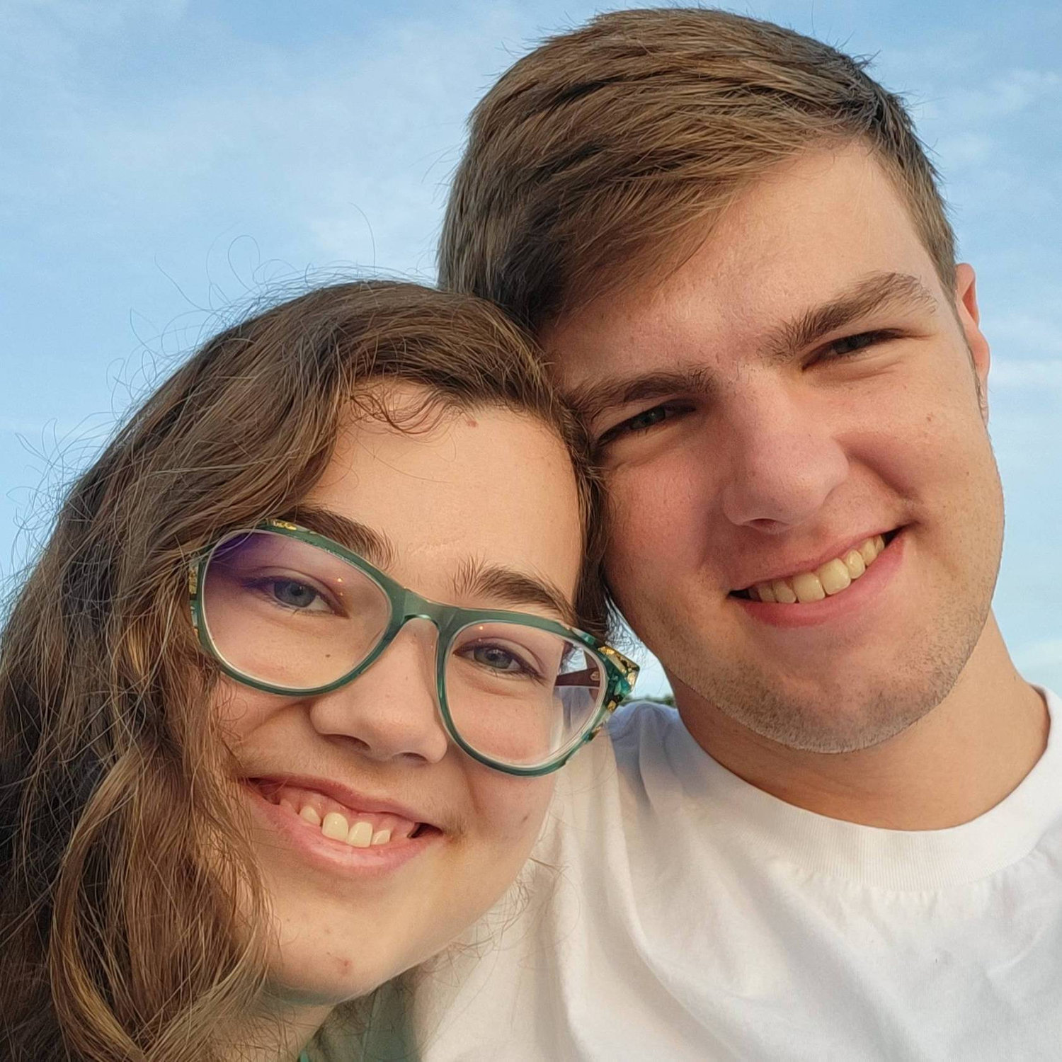 On the beach!