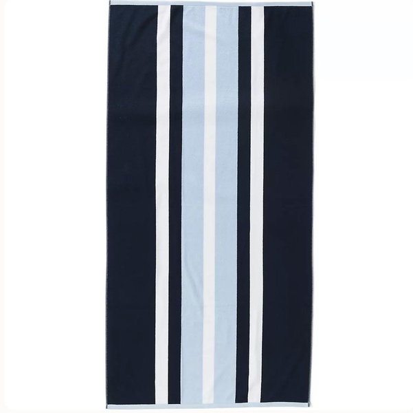 Rugby Stripe Beach Towel