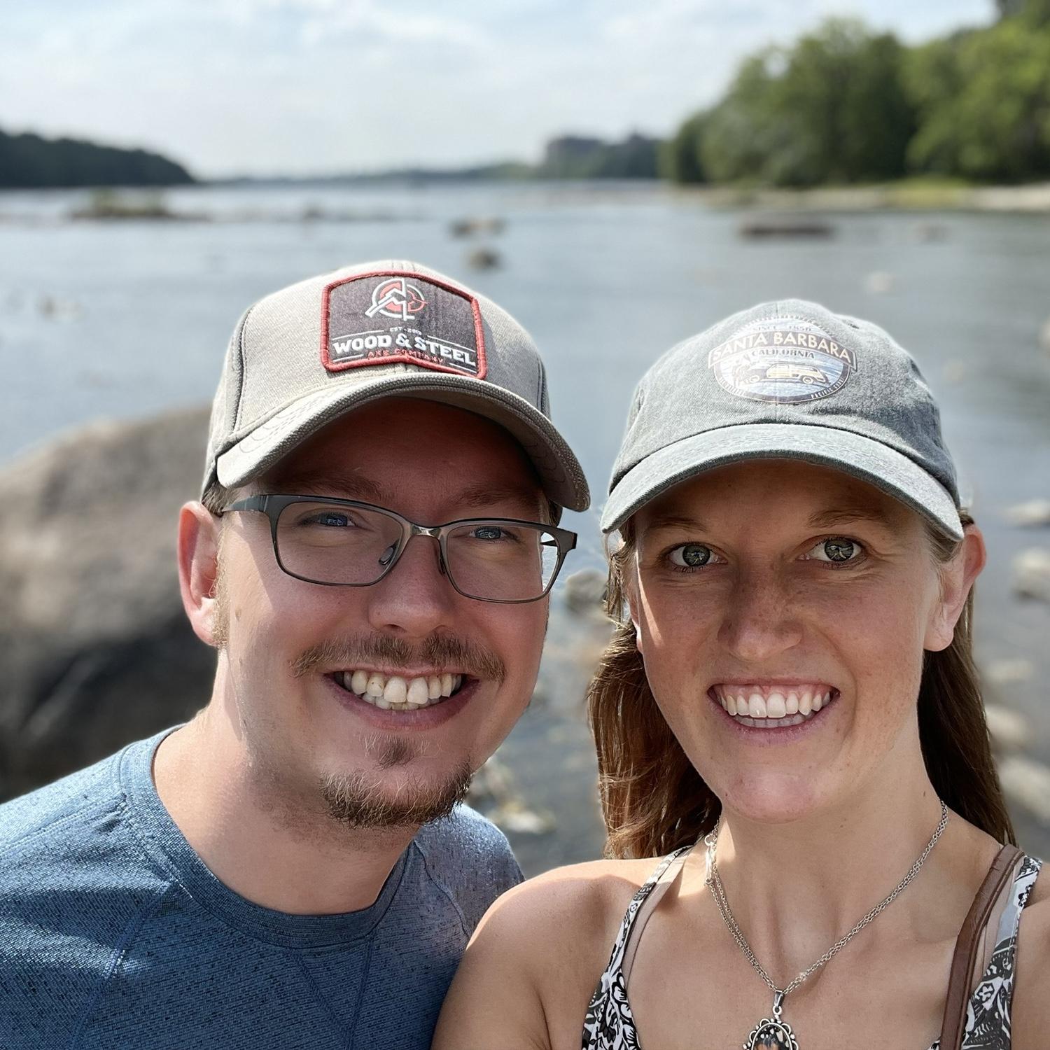 One year the Mississippi River in Saux Rapids was so low we could walk to the middle of it.