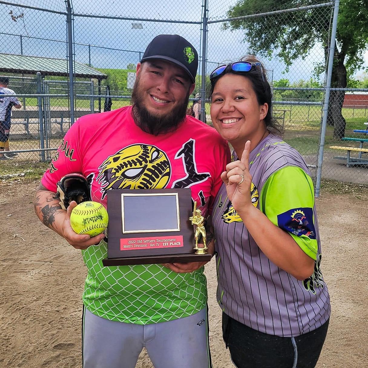 Our first camping trip and Center tournament for me. He hit a grand slam to help win the tournament! I was so proud of him!