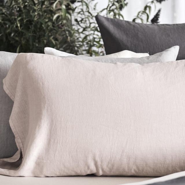 Matteo Vintage Linen Pillowcase Single
