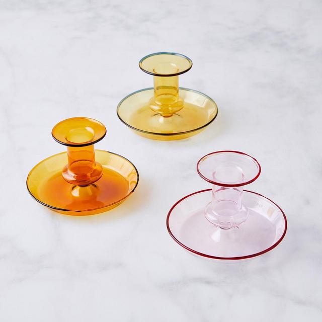 Flare Glass Candle Holder