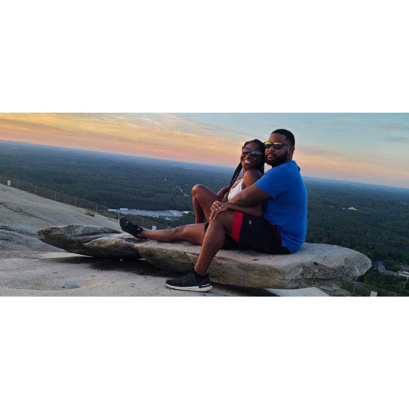 Sunset Hike at Stone Mountain, GA