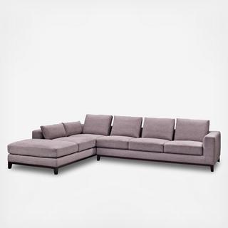 Kellan Sectional Sofa with Left-Facing Chaise