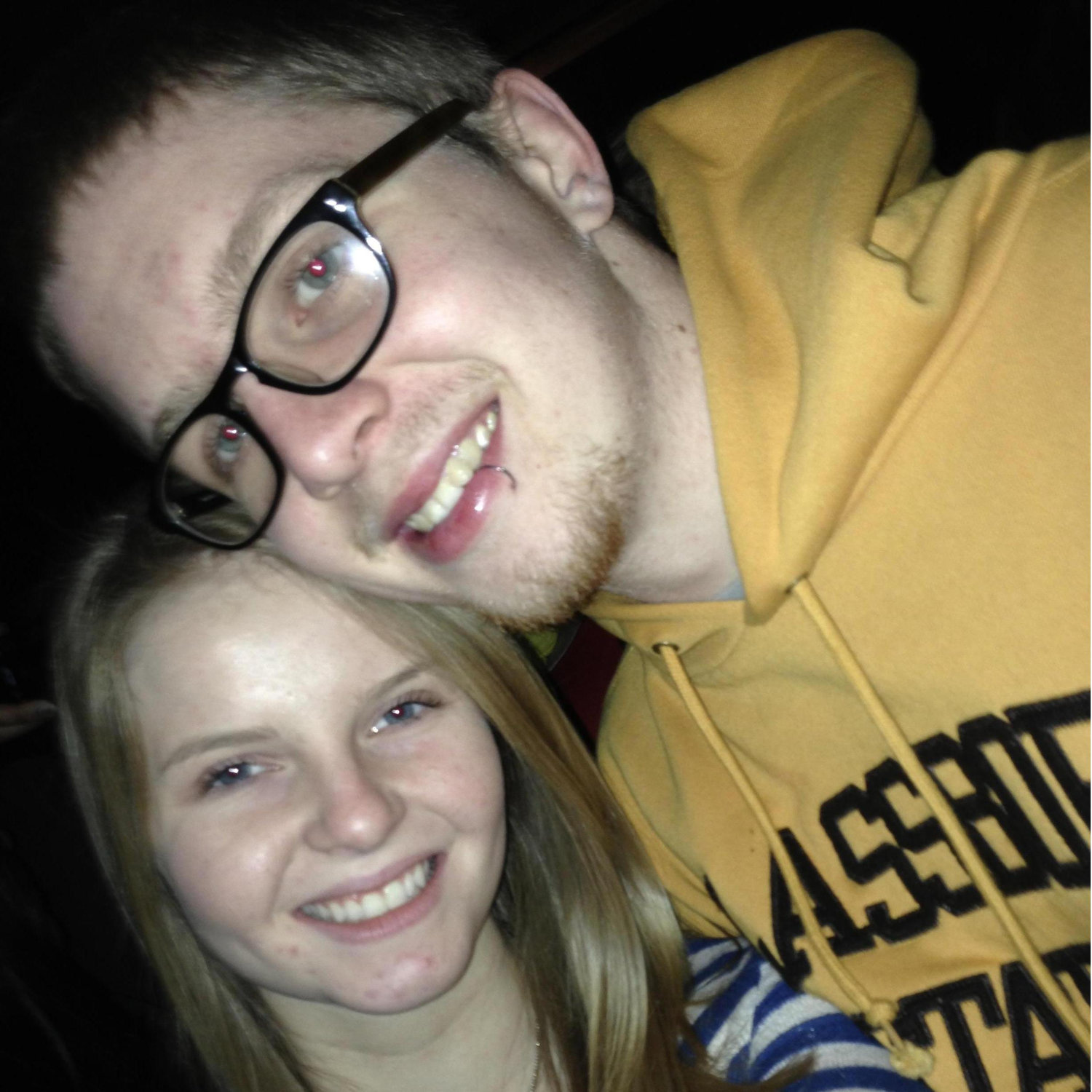 Our first concert together. Mel got Brett tickets to see Taking Back Sunday.