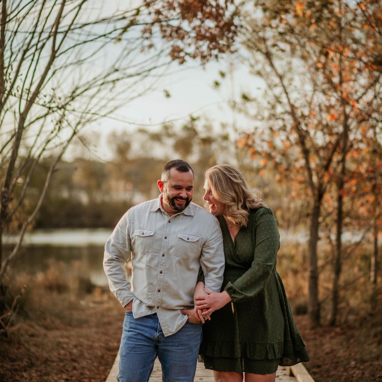 Our first professional pictures. We had so much fun and she captured our personalities perfectly. Full of laughter, joy and love.