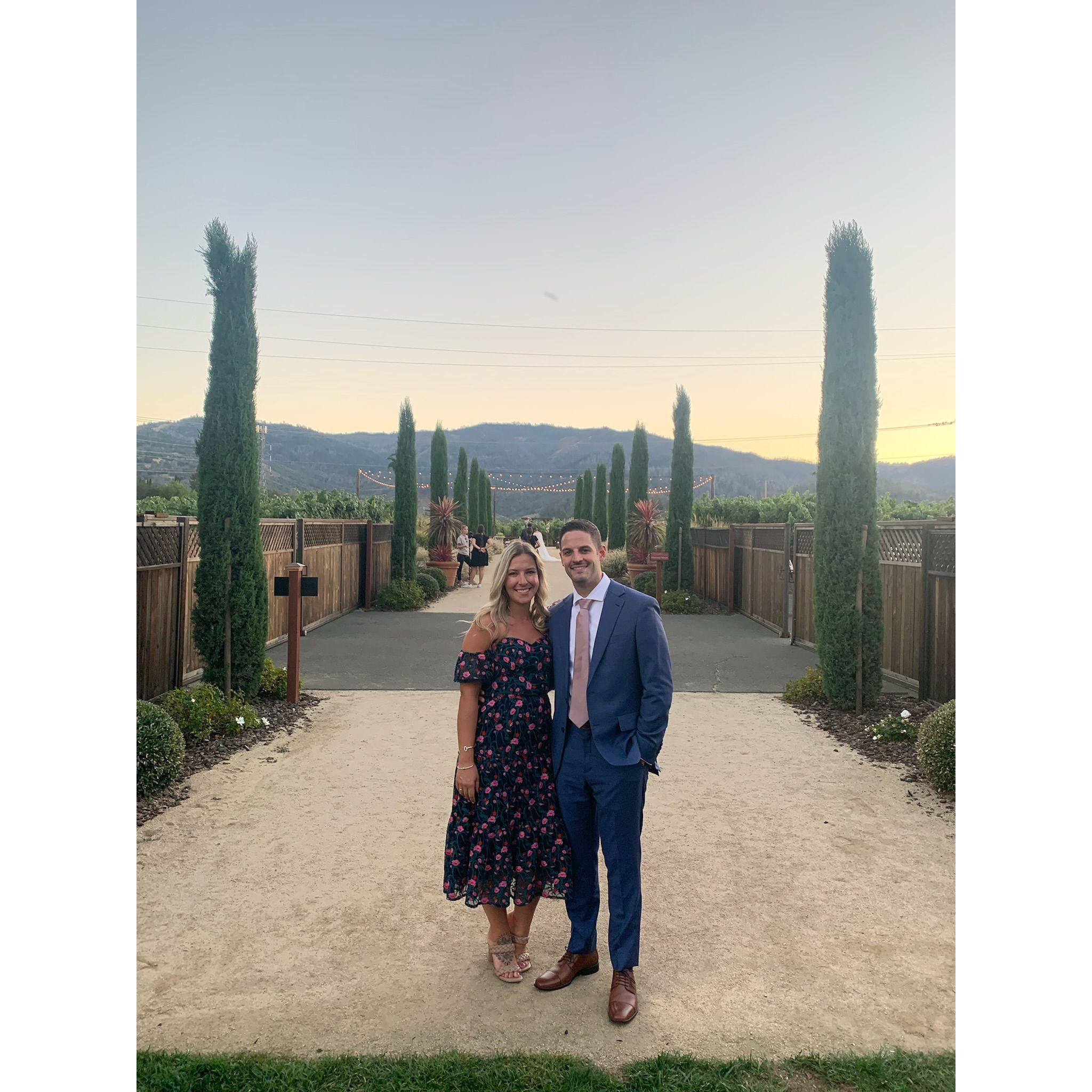 Many weddings as each other's +1