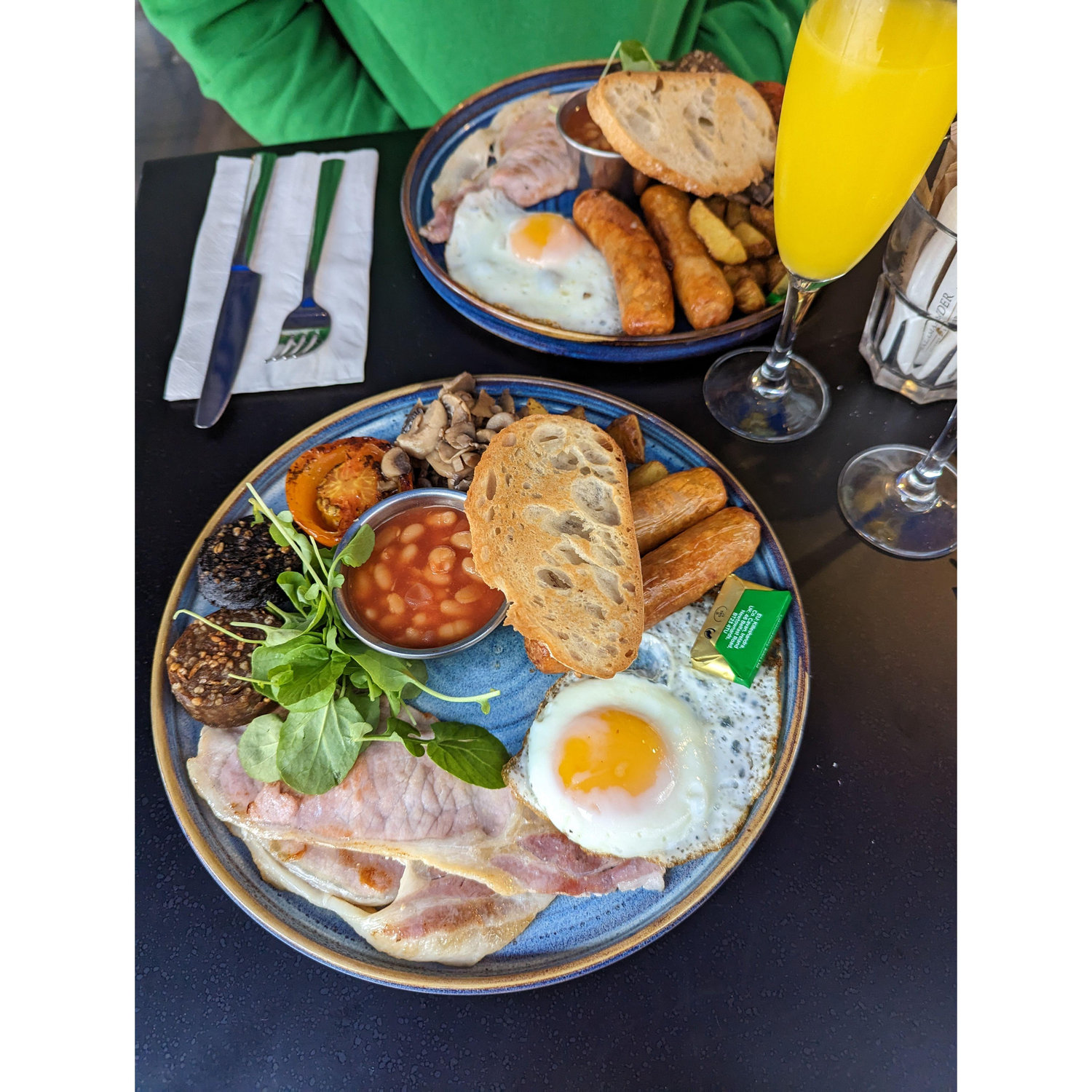 Our First Irish Breakfast in Dublin, Ireland. 04.30.23