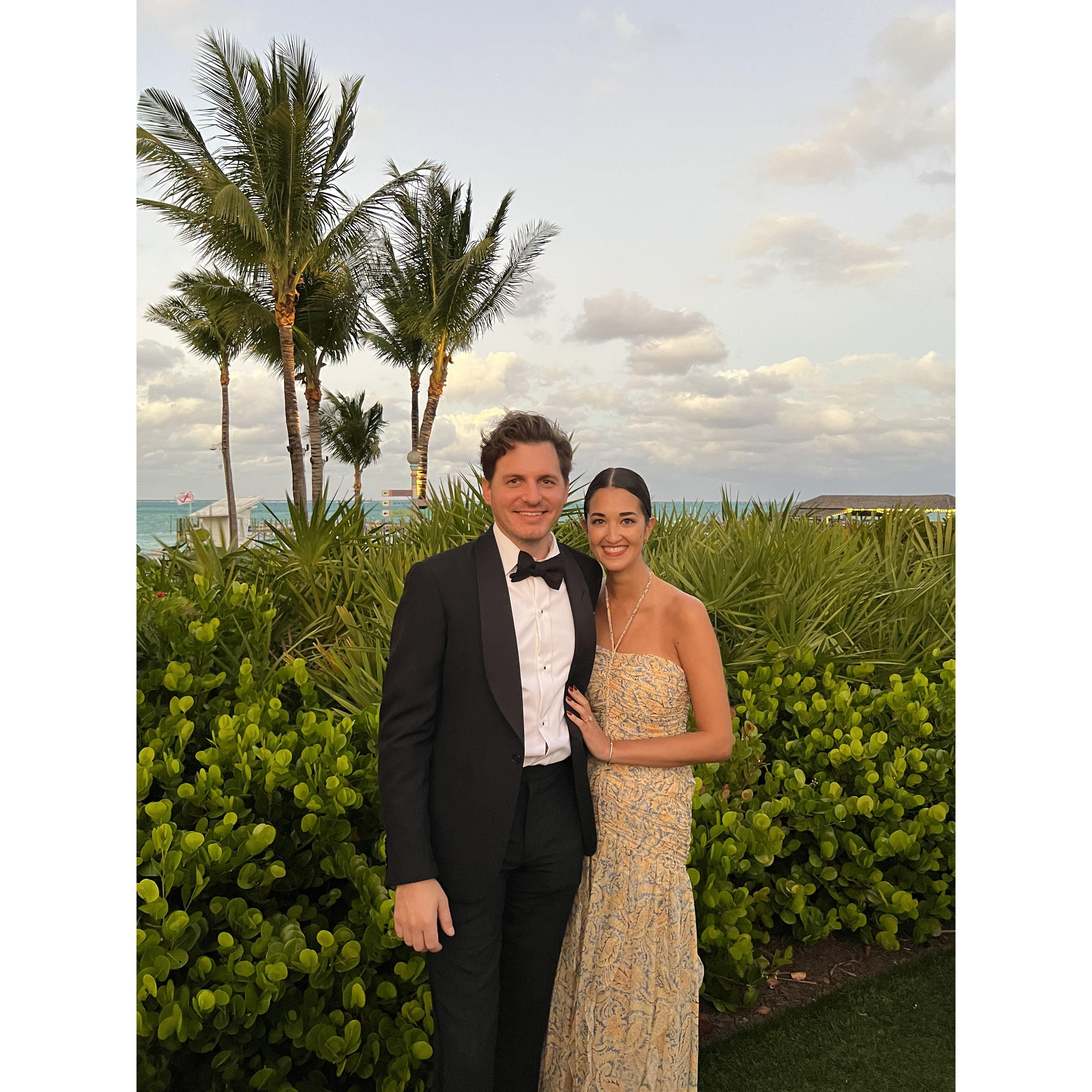 Kate and Patrick's wedding in the Bahamas