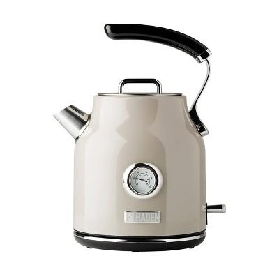 Haden Dorset 1.7L Stainless Steel Electric Kettle - Beige