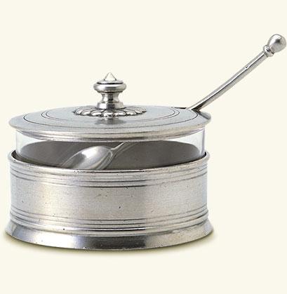 Parmesan Dish with Spoon