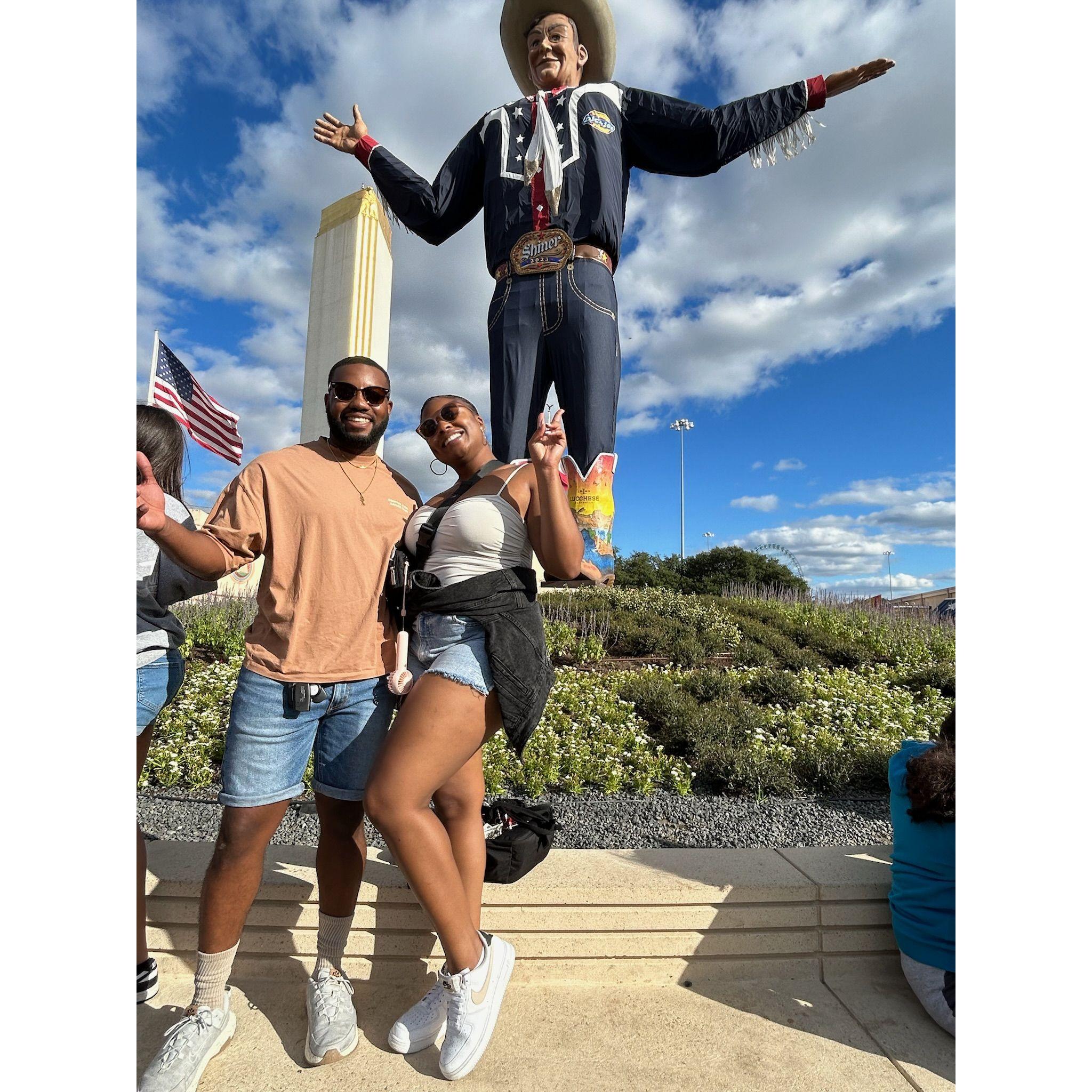 Oct 2023 - Jaz's first time at the Texas State Fair