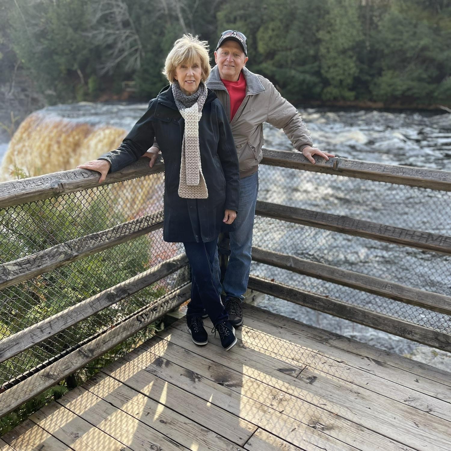 Tahquamenon Falls, Michigan. November, 2023.