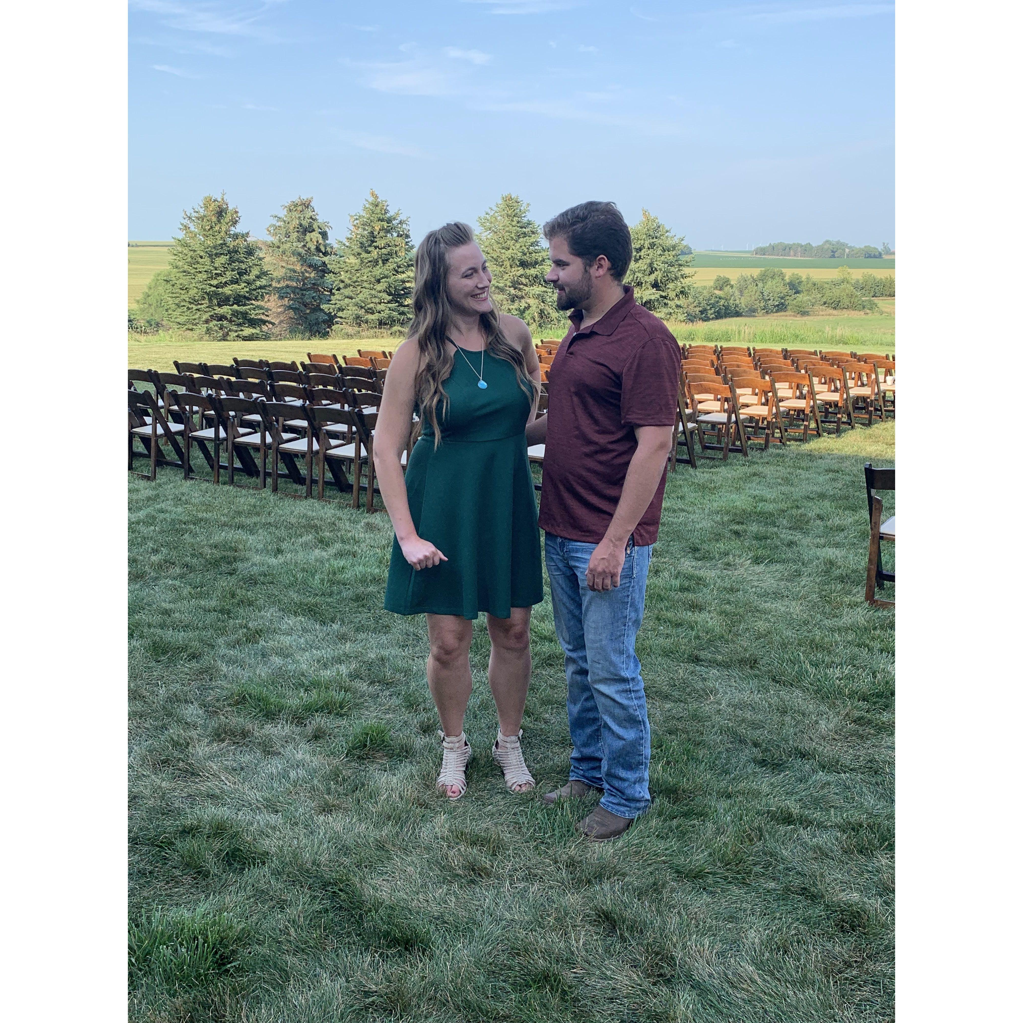 The first and only wedding we've attended at the Beaumont. Shout out to Mitch and Malia for their anniversary on our wedding weekend