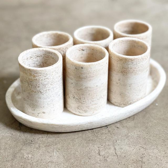 Stone Shot Glass Set