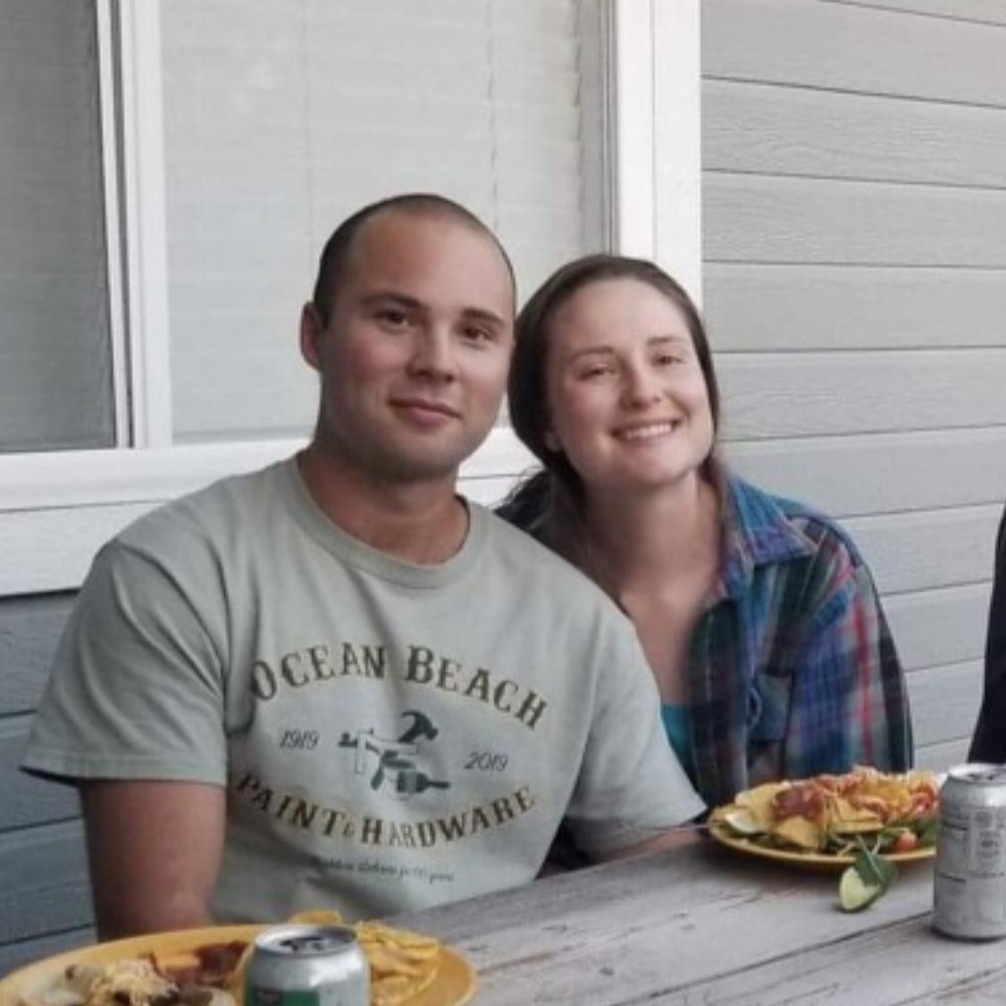 Our first picture together before Brad headed off to basic training.
