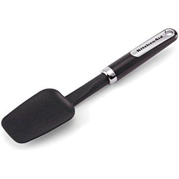 KitchenAid Silicone Spoon Spatula, Black