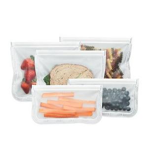 BlueAvocado® Reusable (re)zip® Reusable Lunch Bags (Set of 5)