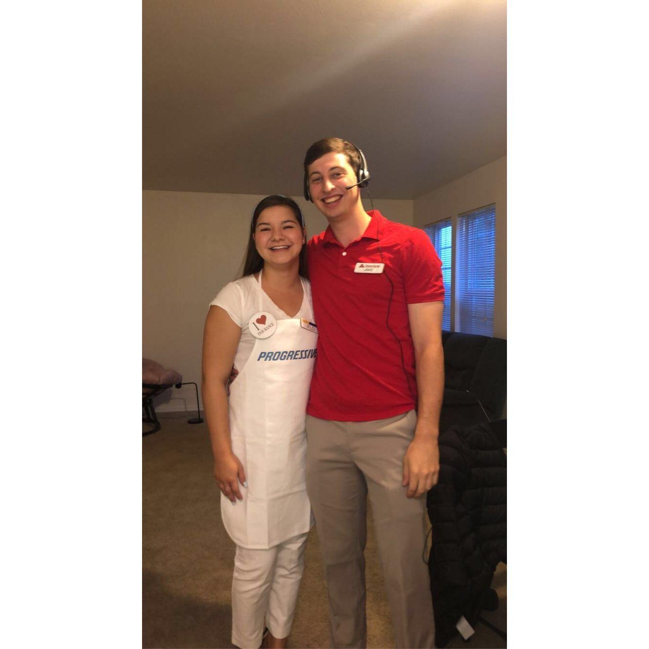 Our first couples costume!