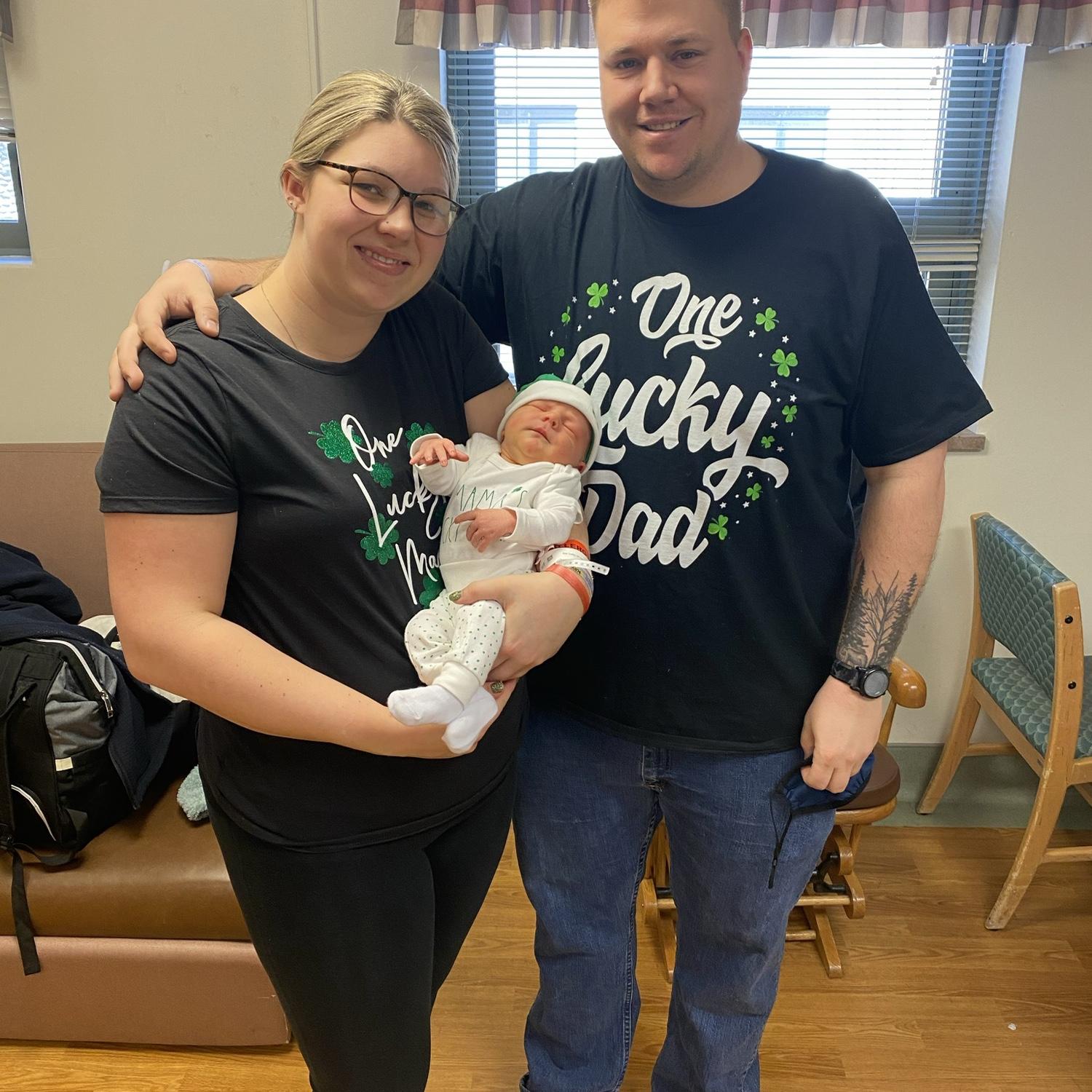 St. Patricks day baby I've always dreamed of having!