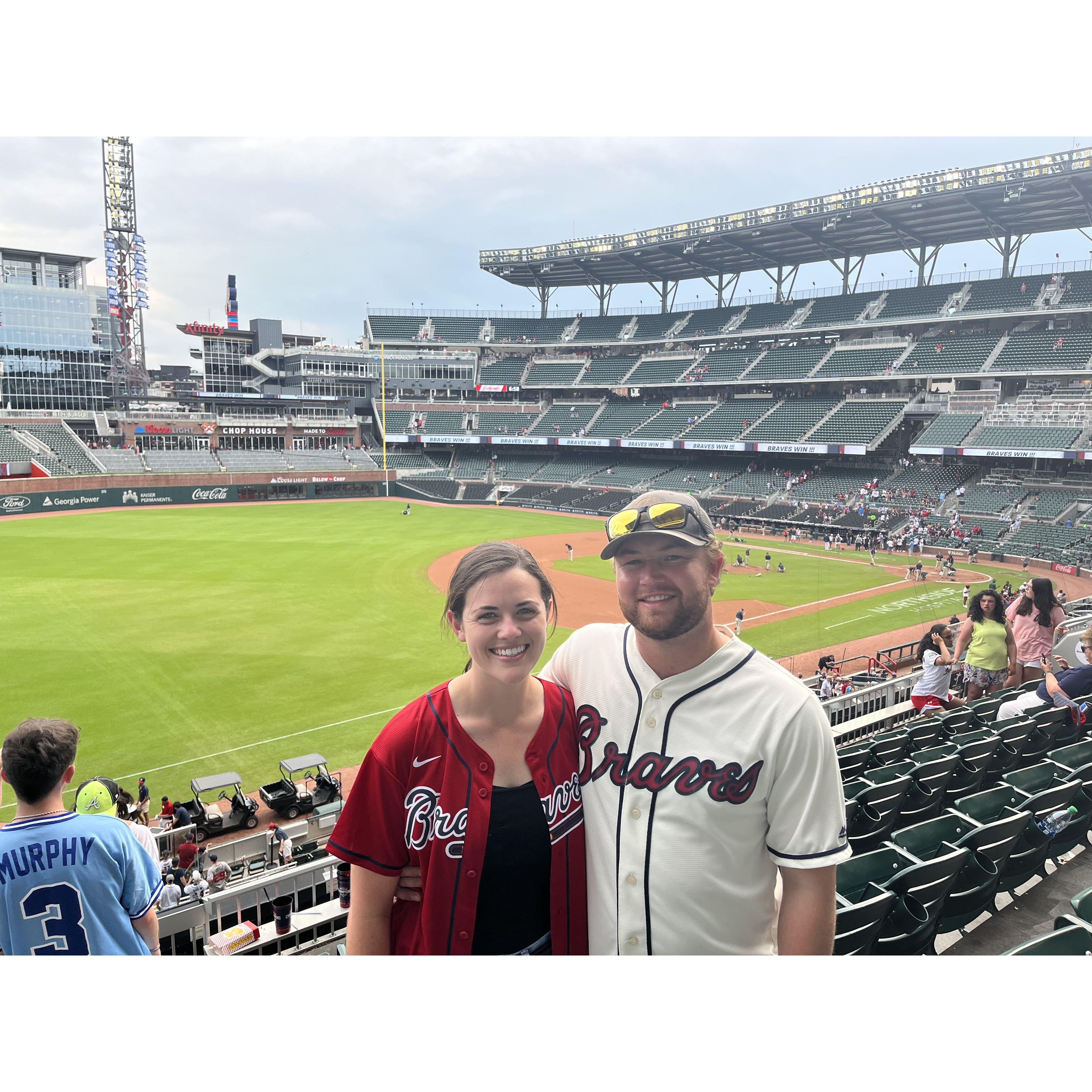 First Braves Game Together