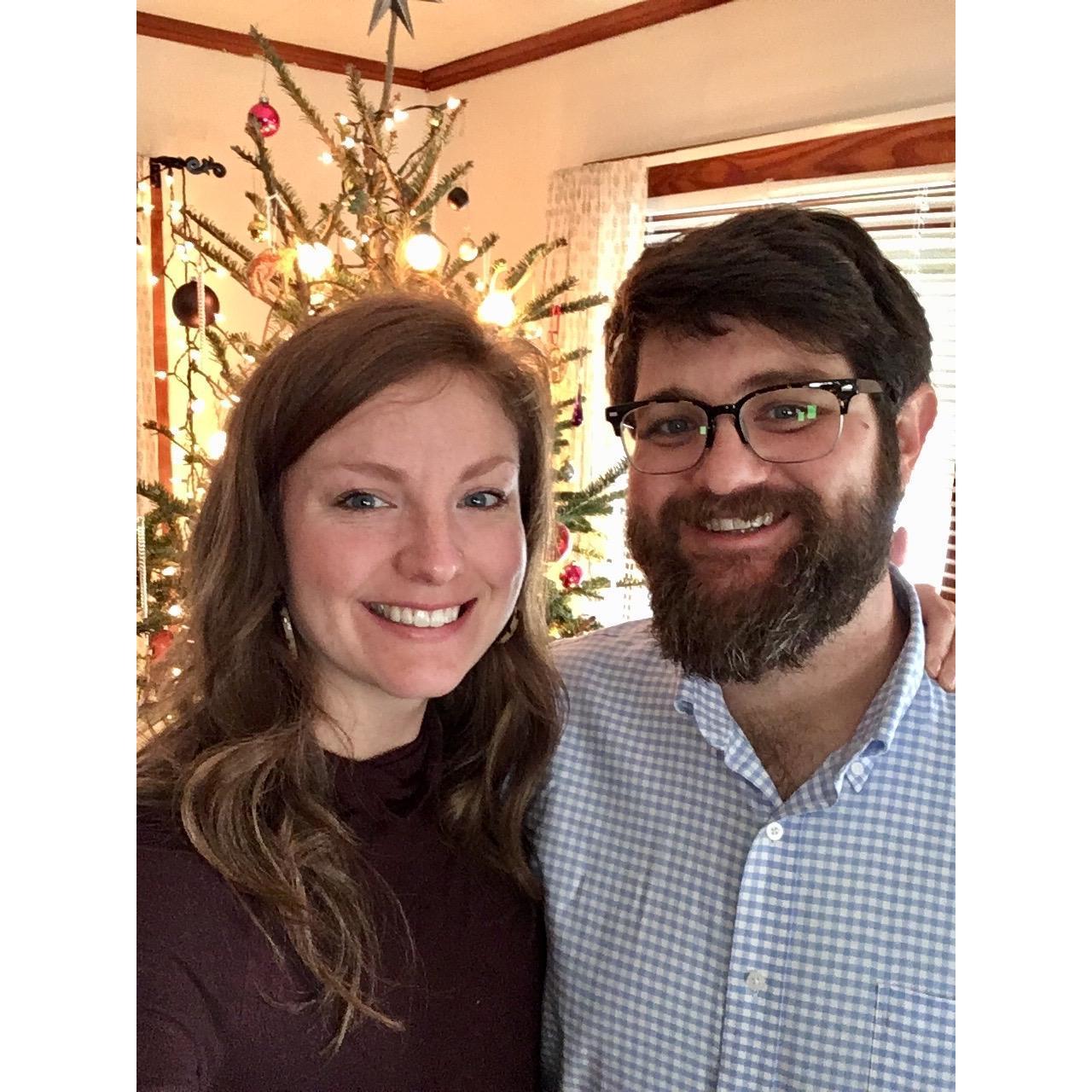 Christmas 2018 in the first house we lived together