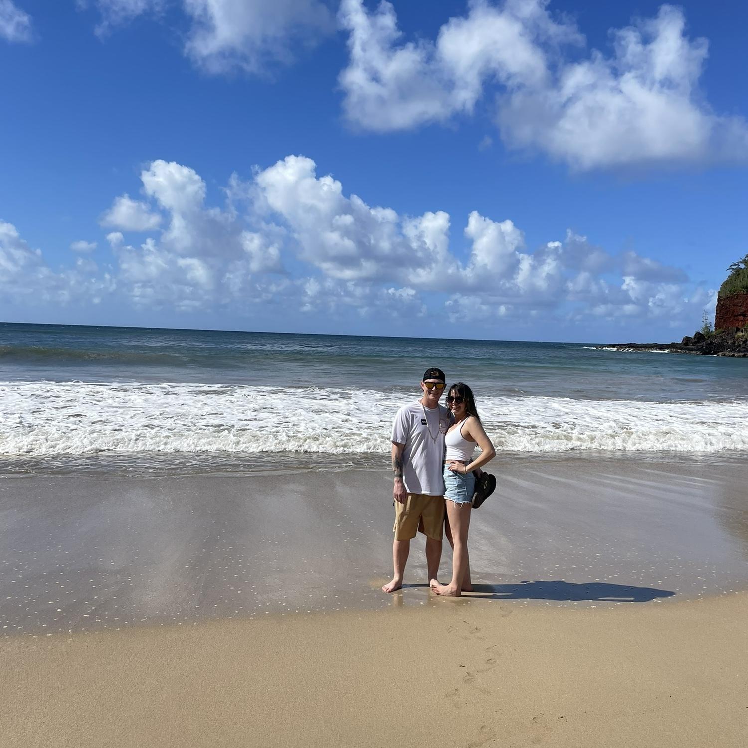 Our first trip to Hawaii together, Kauai 2024