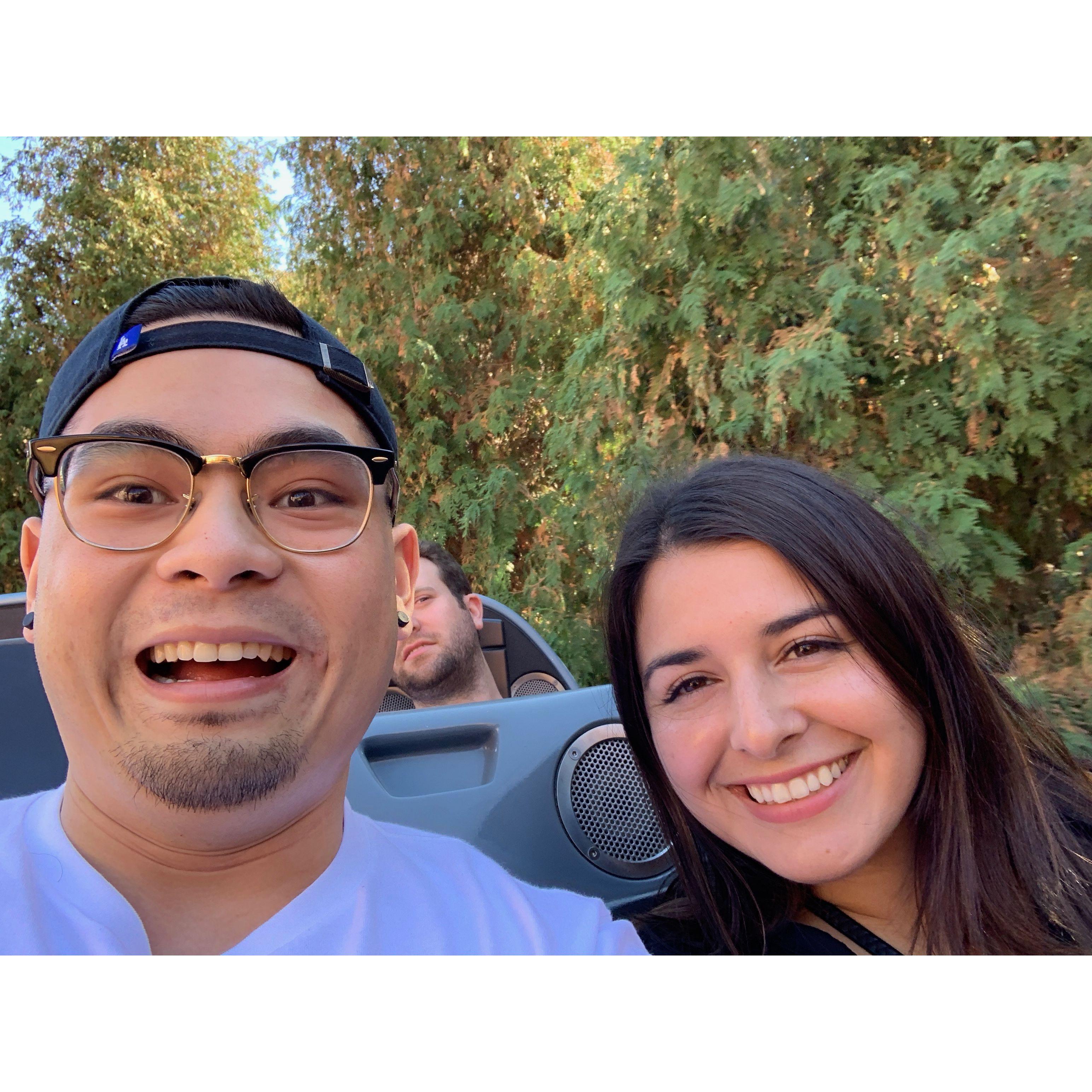 One of our yearly traditions was visiting Disneyland during the holidays. (December 2018)