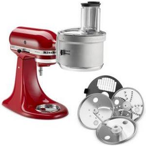 KitchenAid - KSM2FPA Stand Mixer ExactSlice Food Processor Attachment