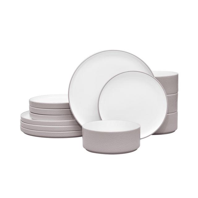 Noritake Colortex Stone 12-Pc. Dinnerware Set, Service for 4, Created for Macy's