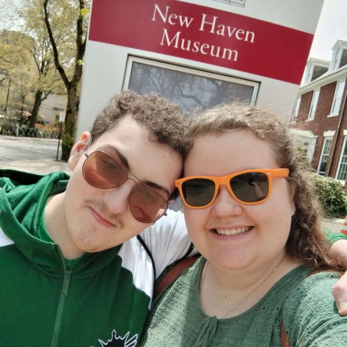 First time meeting in person in New Have CT