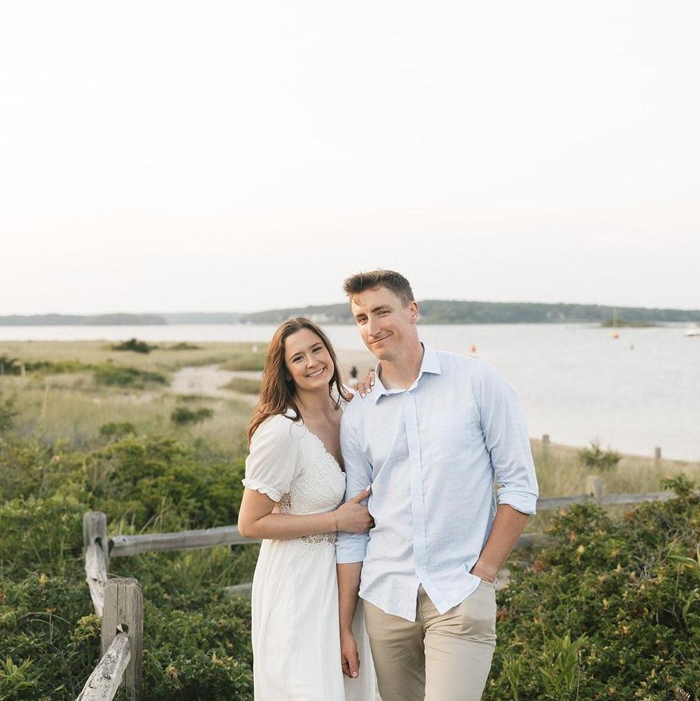 Engagement photoshoot in Westerly, RI