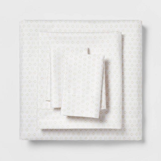 California King Printed Performance 400 Thread Count Sheet Set Arneda - Threshold™