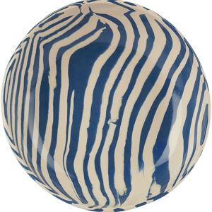 Blue & White Stripe Pasta Bowl