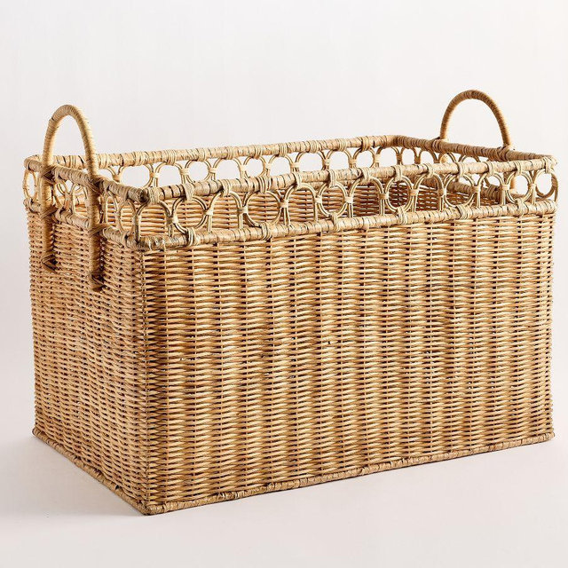 Monique Lhuillier Antibes Tall Rectangle Basket