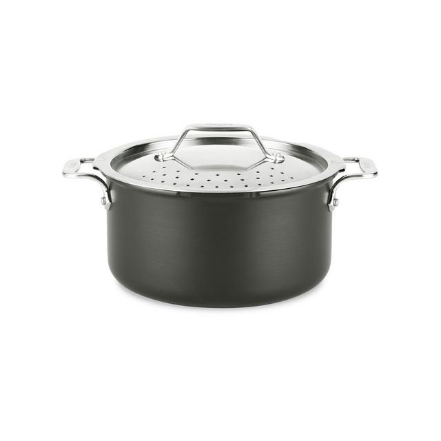 All-Clad Simply Strain Aluminum Hard Anodized Non-stick 6-Quart Multi-Pot